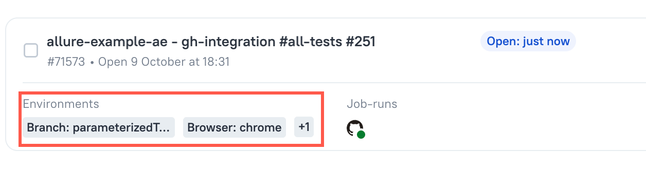 Launch with parameters