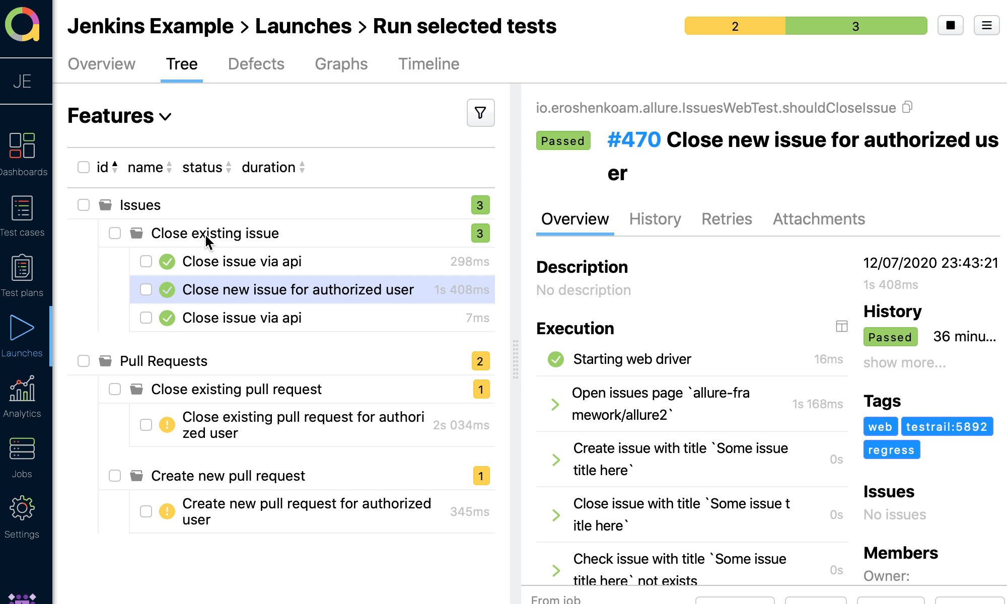 Zoom launch tree